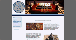 Desktop Screenshot of discipulosdesalomao.com.br