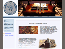 Tablet Screenshot of discipulosdesalomao.com.br